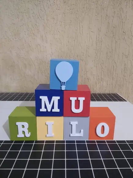 Kit com 17 Cubos 5×5 Decorados
