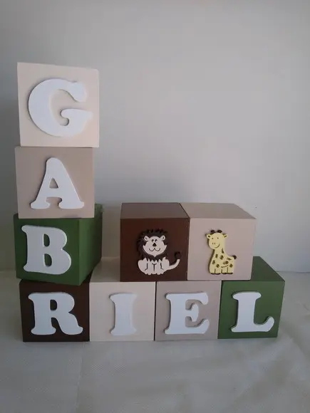 Kit com 17 Cubos 5×5 Decorados