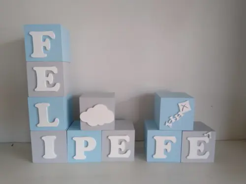 Kit com 18 Cubos 5×5 Decorados