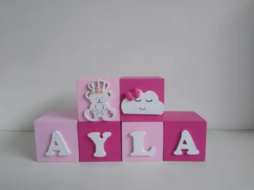 Kit com 18 Cubos 5×5 Decorados
