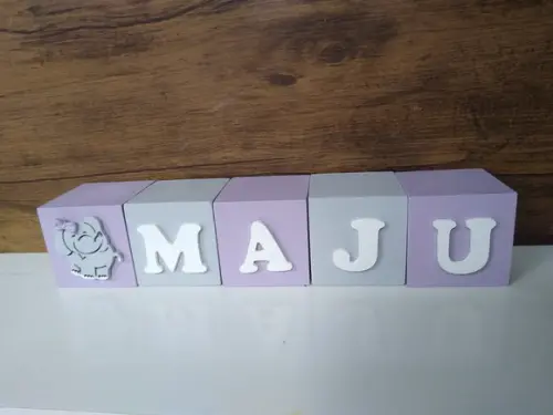 Kit com 4 Cubos 5×5 Decorados