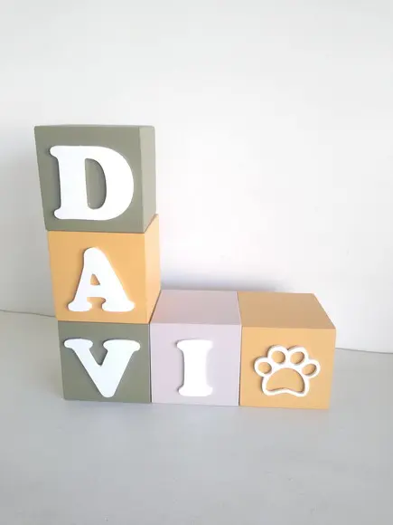 Kit com 5 Cubos 6×6 Decorados
