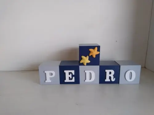 Kit com 6 Cubos 6×6 Decorados
