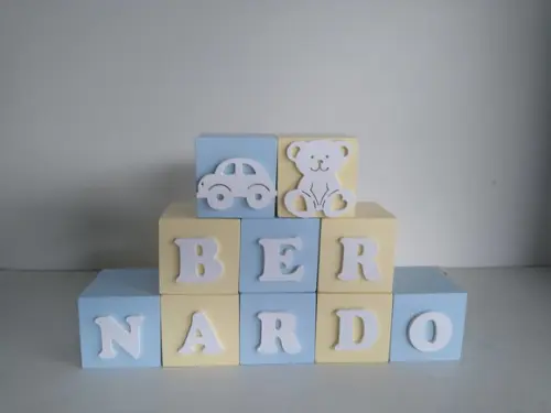 Kit com 6 Cubos 6×6 Decorados