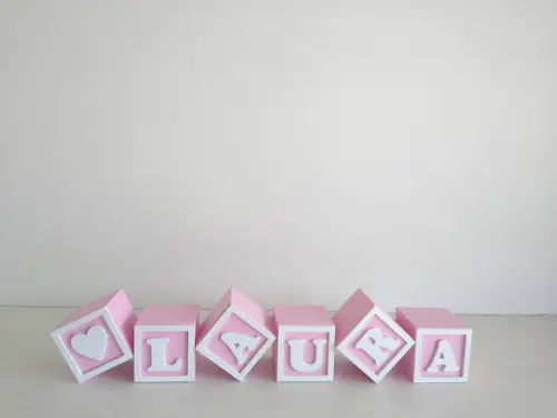 Kit com 7 Cubos 6×6 com Molduras