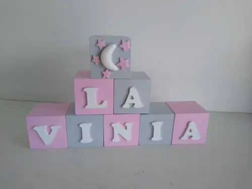 Kit com 7 Cubos 6×6 Decorados