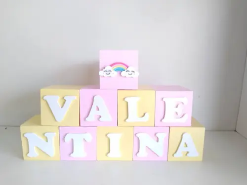 Kit com 8 Cubos 5×5decorados