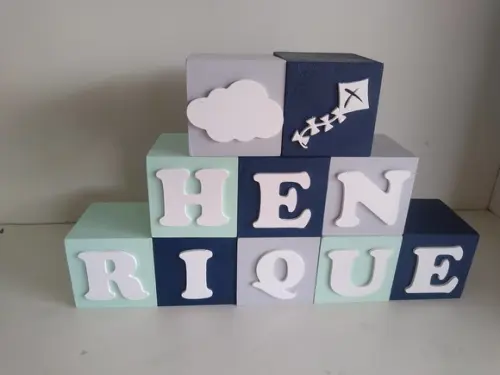 Kit com 9 Cubos 10×10