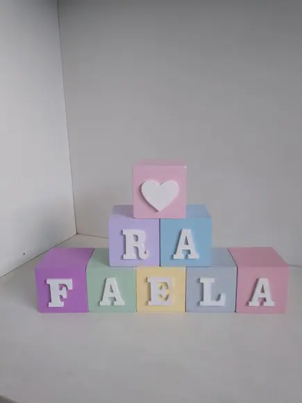 Kit com 9 Cubos 5×5personalizados