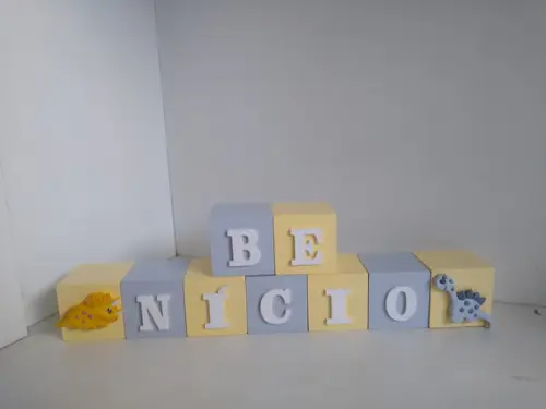 Kit com 9 Cubos 5×5personalizados