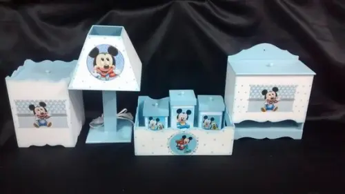 Kit Higiene para Bebê do Mickey
