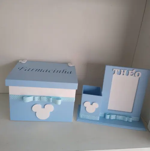 Kit Higiene para Bebê Mickey