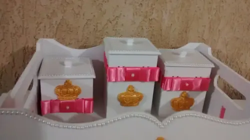 Kit Higiene para Bebê Tema Corôa