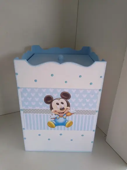 Lixeira para Kit Higiene Bebê