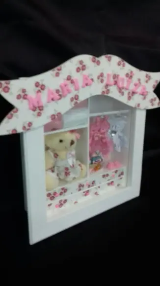 Quadro Cenário Porta Maternidade com Vid