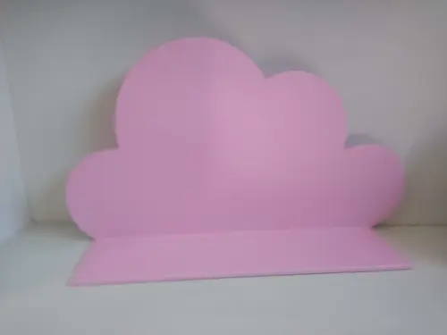 Trio de Prateleiras Nuvens em mdf