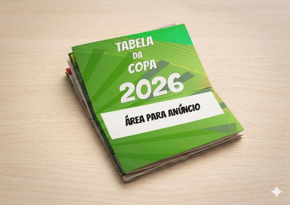 Arquivo Digital Tabela Copa do Mundo 2026
