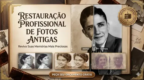 Restauraçâo de Fotos Antigas