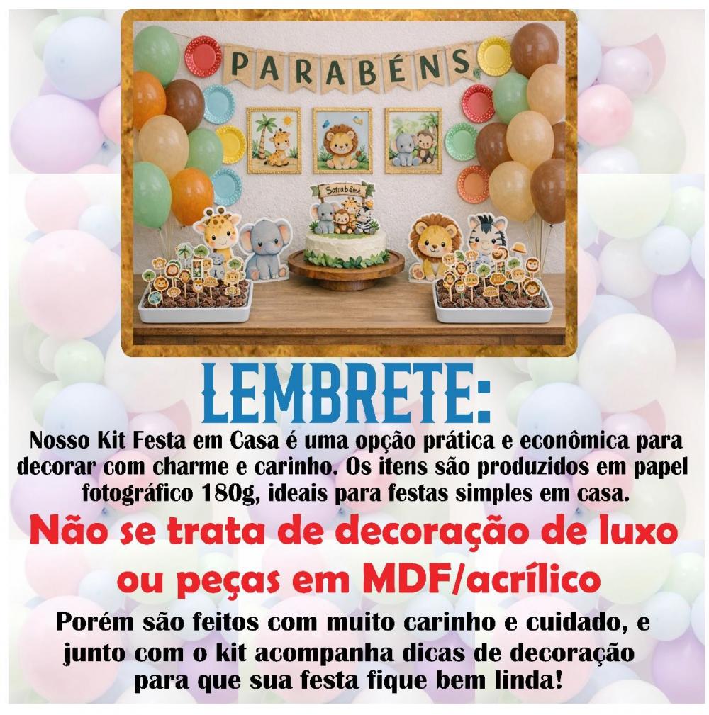 KIT FESTA EM CASA TEMA SNOOPY