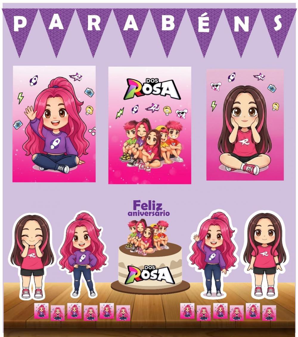 KIT FESTA EM CASA EMILLY VICK E KATLEN DESENHO