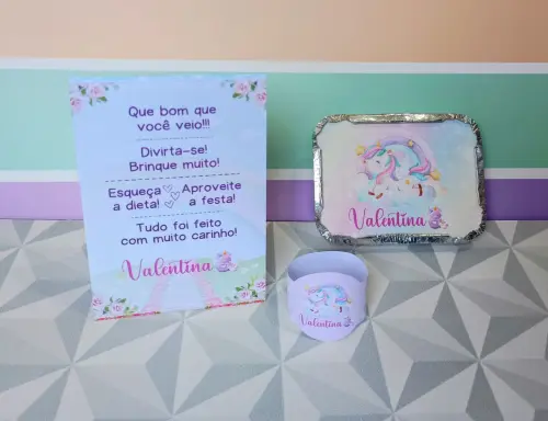 Kit Centro de Mesa Personalizado