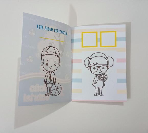 Álbum de Figurinhas e Colorir Kiko Tesouro da Mamãe