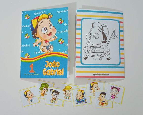 Álbum de Figurinhas e Colorir Kiko Tesouro da Mamãe