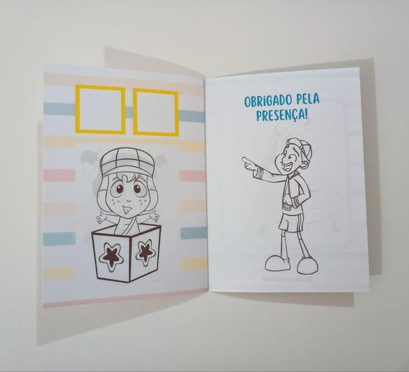 Álbum de Figurinhas e Colorir Kiko Tesouro da Mamãe