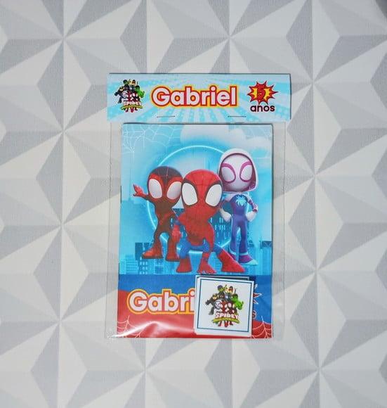 Álbum de Figurinhas e Livrinho de Colorir Spidey e Amigos