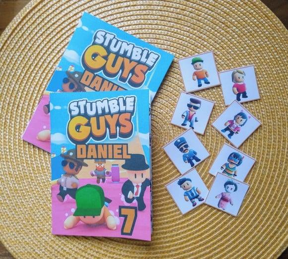Álbum de Figurinhas e Livrinho de Colorir Stumble Guys 10x15