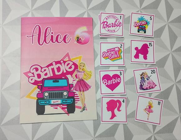 Álbum de Figurinhas e Livro de Colorir Barbie - 15x21