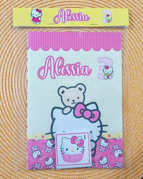 Álbum de Figurinhas Personalizado Hello Kitty 15x21