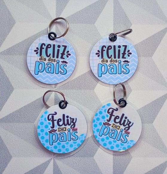 Chaveiro Brinde Personalizado Dia dos Pais