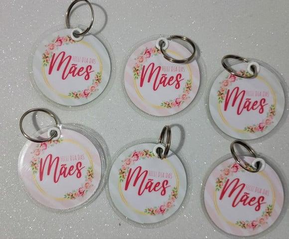 Chaveiro Brinde Personalizado Dia das Mães
