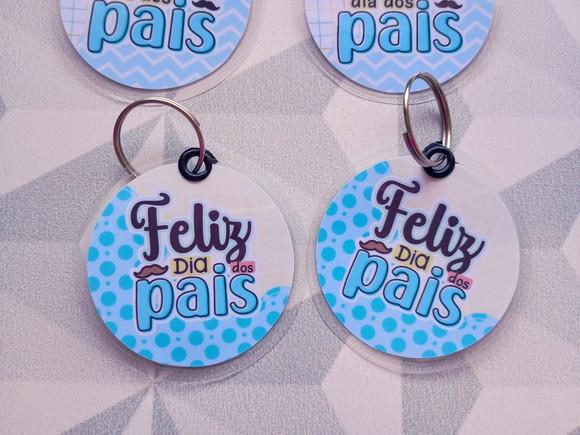 Chaveiro Brinde Personalizado Dia dos Pais
