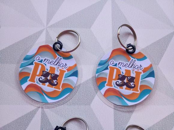 Chaveiro Brinde Personalizado Dia dos Pais