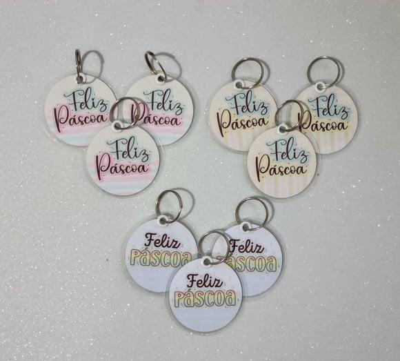 Chaveiro Lembrancinha de Páscoa - Brinde Personalizado