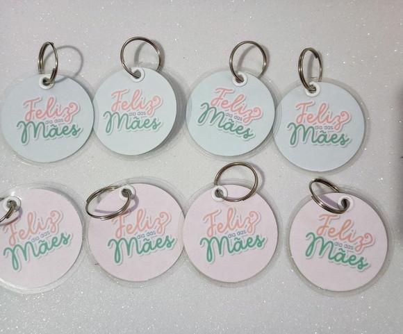Chaveiro Lembrancinha Dia das Mães Brinde Personalizado