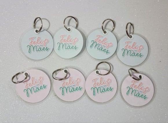 Chaveiro Lembrancinha Dia das Mães Brinde Personalizado