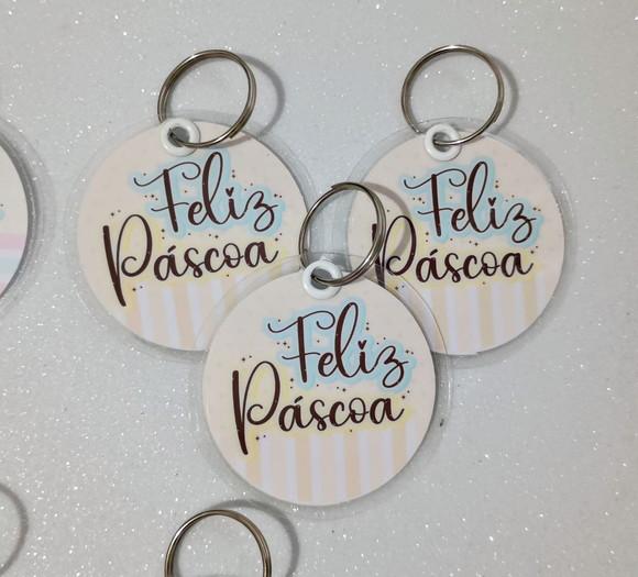 Chaveiro Lembrancinha de Páscoa - Brinde Personalizado