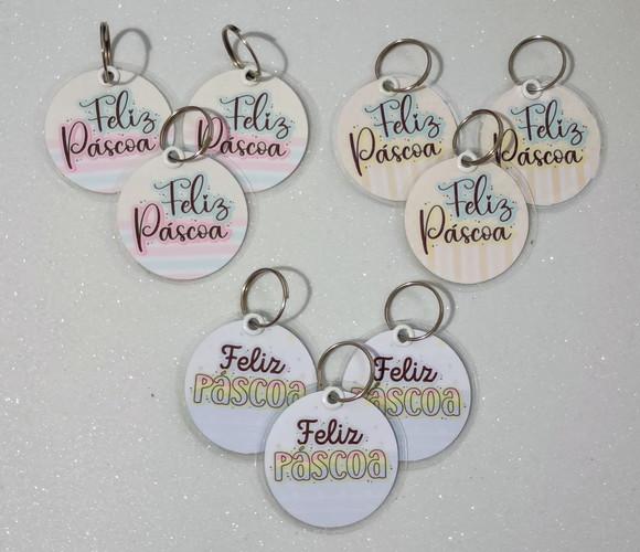 Chaveiro Lembrancinha de Páscoa - Brinde Personalizado