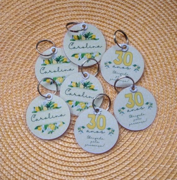 Chaveiro Personalizado Brinde para Aniversários e Eventos