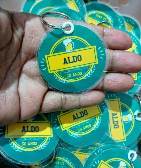 Chaveiro Plastificado Lembrancinha Personalizada