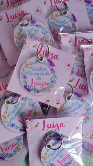 Chaveiro Plastificado Lembrancinha Personalizada