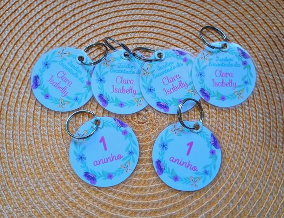 Chaveiro Plastificado Lembrancinha Personalizada