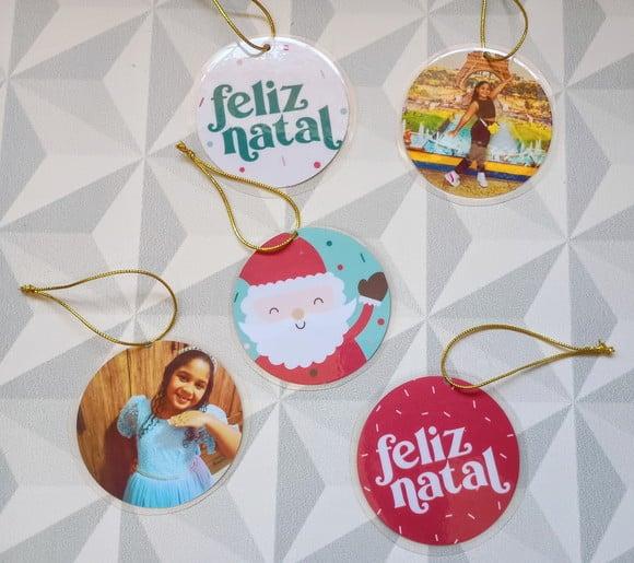Enfeites Natalinos para Árvore de Natal com Fotos