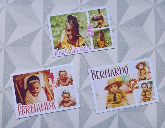 Imã de Geladeira com Foto 9x6 Lembrancinha Personalizada