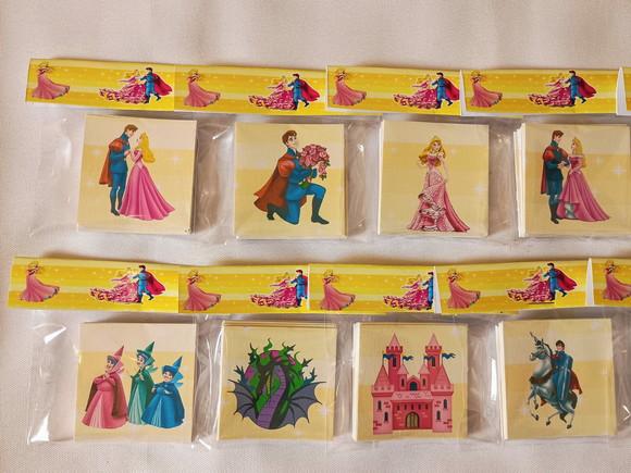 Jogo da Memória 12 Pares Bela Adormecida Brinde Infantil