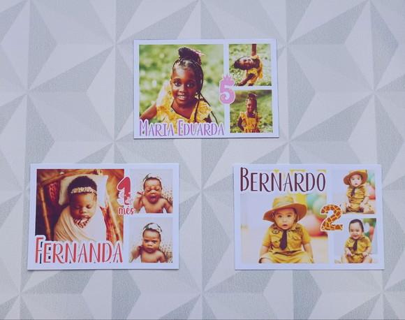 Imã de Geladeira com Foto 9x6 Lembrancinha Personalizada