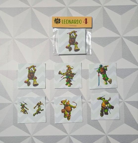 Jogo da Memória Brinde Personalizado as Tartarugas Ninja